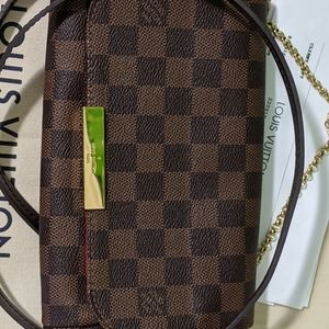 Authentic Louis Vuitton Favorite Damier Ebene PM